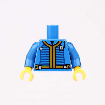 Fallout Vault Torso (Male) - LEGO Custom Part (Orbital)