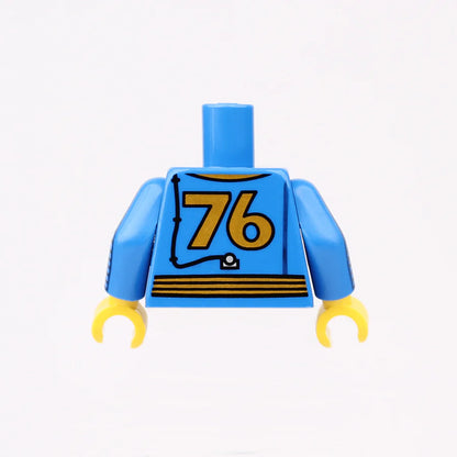 Fallout Vault Torso (Male) - LEGO Custom Part (Orbital)