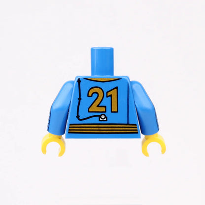 Fallout Vault Torso (Male) - LEGO Custom Part (Orbital)