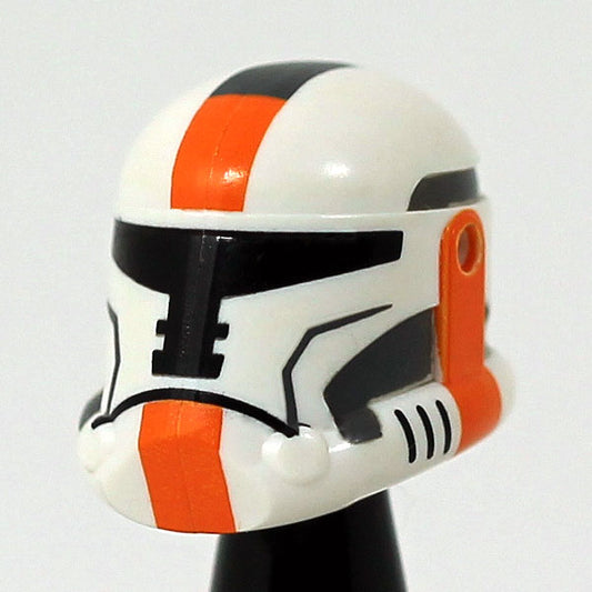 Orange Old Republic Trooper Helmet - LEGO Custom Helmet